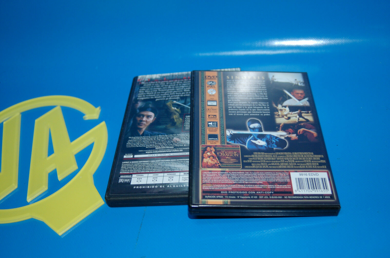 peliculas en DVD artes marciales epicas-TIGRE Y DRAGON y HERO buen estado - Imagen 6