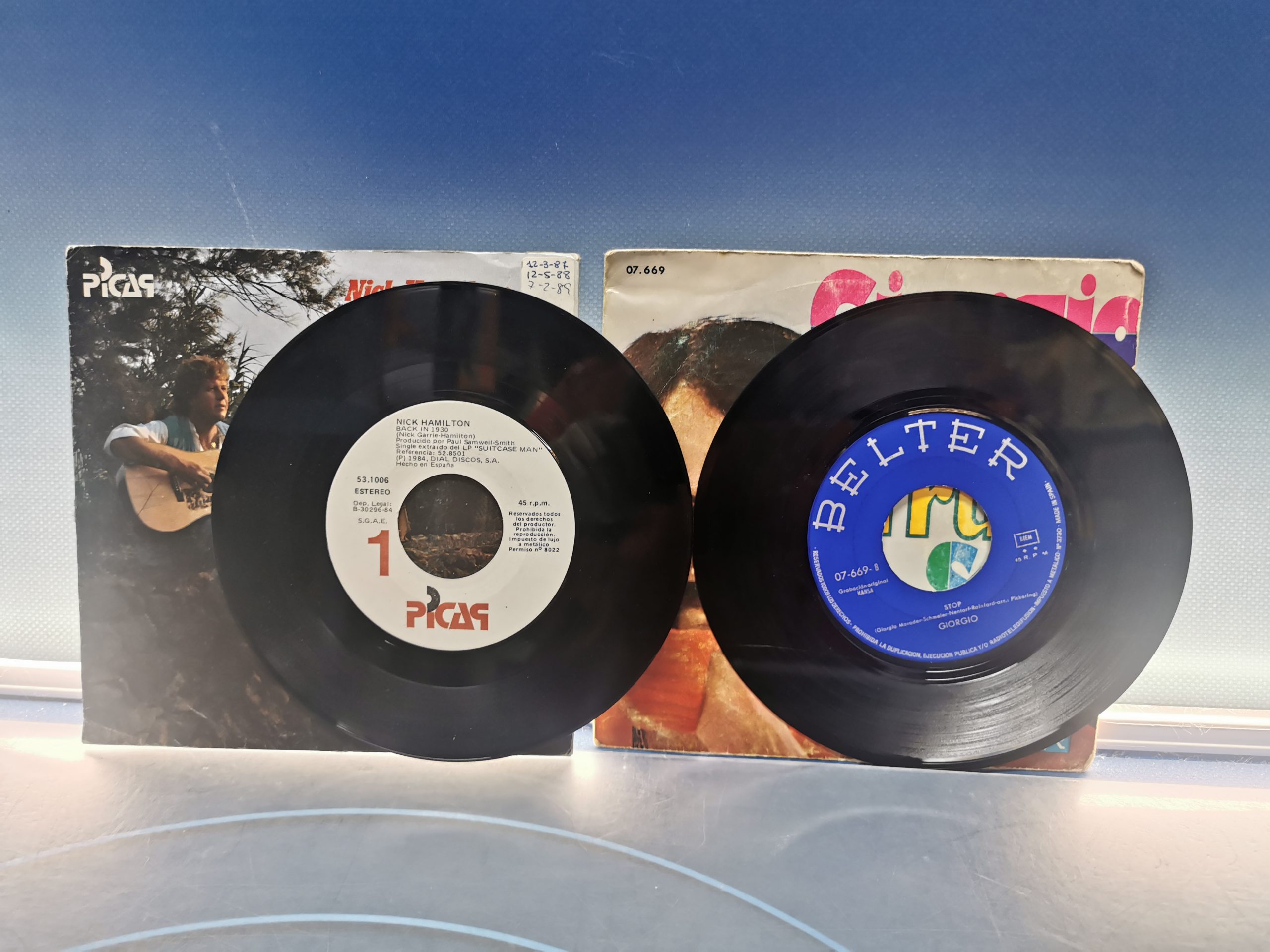 6 discos, eps, vinilos. 7″,variados, Jeac Jacqnes, Tony Ronald, y mas - Imagen 4
